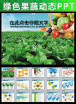 绿色果蔬水果农产品有机物PPT