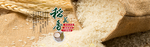 简约中国风食品大米海报