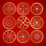 中式古典传统纹样