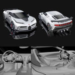 布加迪跑车3D模型(2020)