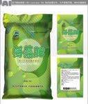 绿色海藻肥包装袋设计