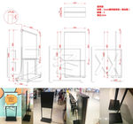 海报架宣传资料架图纸