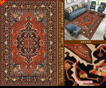 新中式印象花纹地毯图案设计