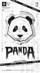 酒吧夜店熊猫派对海报