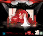 紅色中式婚禮