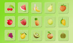  水果美食3D风格元素设计素材