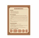醫(yī)保政策宣傳欄