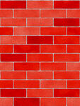 大红砖墙背景
