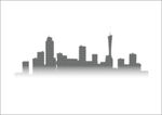 樓宇城市建筑剪影