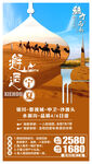 宁夏高端旅游手机海报