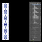 藍(lán)白色內(nèi)蒙古族婚禮地毯T臺