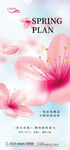 春季花朵海報(bào)