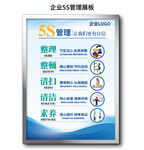 企業(yè)公司5S管理展板