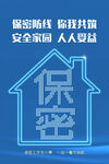 保密海報