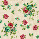 復(fù)古花卉圖案布料紋理