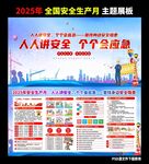 人人講安全宣傳活動海報