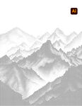  點狀山 
