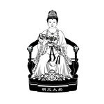 胡三太奶坐像