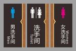 洗手間門牌