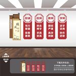 三風一訓文化墻