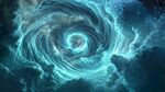 夢幻旋渦星云太空景象