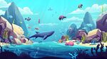 夢幻海底世界海洋生物景觀