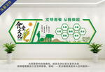 食堂文化墻