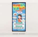 甲狀腺科普知識海報