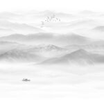 意境山水水墨畫