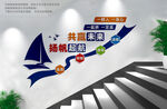 企業(yè)樓梯文化墻