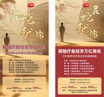 靈蛇宣傳海報私密療愈海報展板