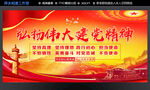 弘揚(yáng)偉大建黨精神宣傳海報(bào)