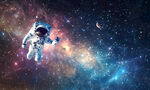 宇宙太空人星空壁畫壁紙