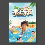 水上樂園海報