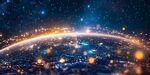 璀璨星空下的夢幻地球景觀