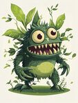 綠植小怪獸 可愛(ài)又搞怪