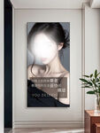 美容院裝飾畫(huà)輕奢高級(jí)感