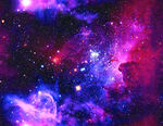 夢幻絢麗的星云宇宙景觀