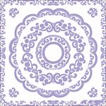 紫色中式傳統(tǒng)花紋圖案