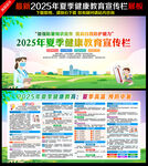 夏季健康教育展板