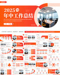 工作報告年中工作總結(jié)PPT