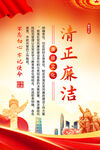 廉政海報(bào)背景