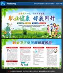 職業(yè)健康宣傳展板設(shè)計
