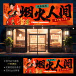 燒烤門頭招牌