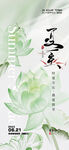 清新多肉植物藝術(shù)海報(bào)