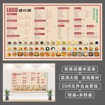 糖水鋪價(jià)格菜單燈箱