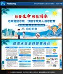 珍愛生命預防溺水宣傳海報