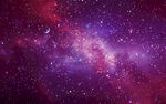 紫色宇宙星空背景圖
