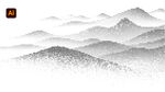 點狀山