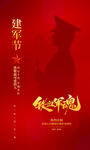 建軍節(jié)海報(bào)